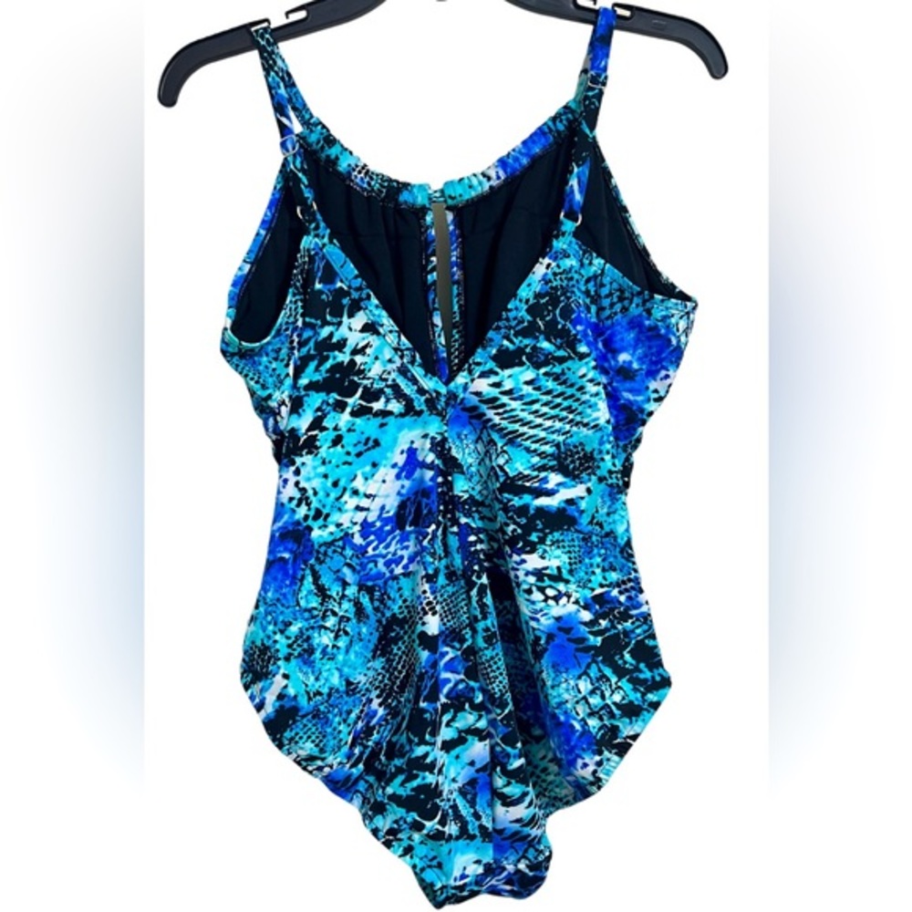 Vanishing Act By Magic Brands One Piece Swimsuit Size 16 - Picture 4 of 4